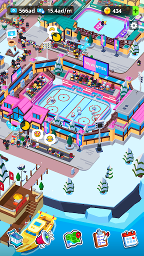 Sports City Tycoon: Idle Game - Tangkapan Layar 5