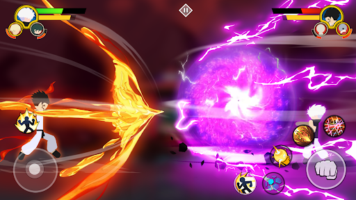 Stickman Cursed Fight 3v3 - Tangkapan Layar 2