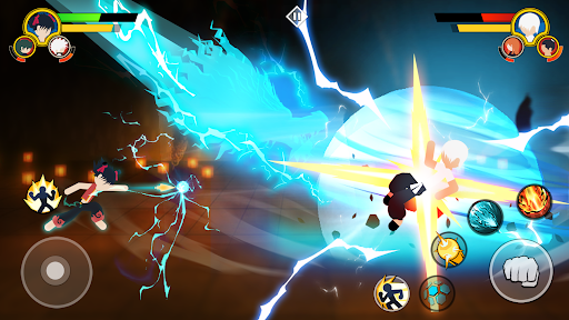 Stickman Cursed Fight 3v3 - Tangkapan Layar 3