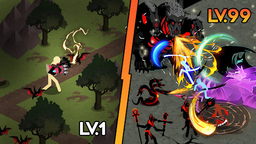 Stickman Myth: Idle RPG Shadow - Tangkapan Layar 7