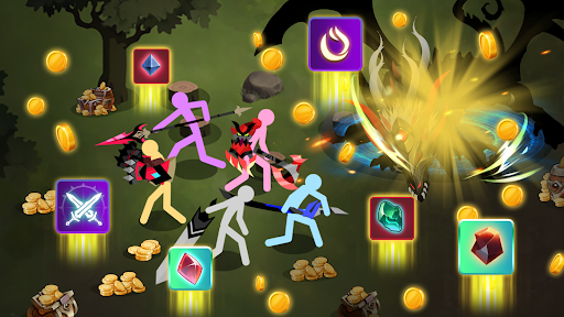 Stickman Myth: Idle RPG Shadow - Tangkapan Layar 8