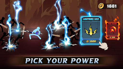 Stickman Roguelike: Epic RPG - Tangkapan Layar 1