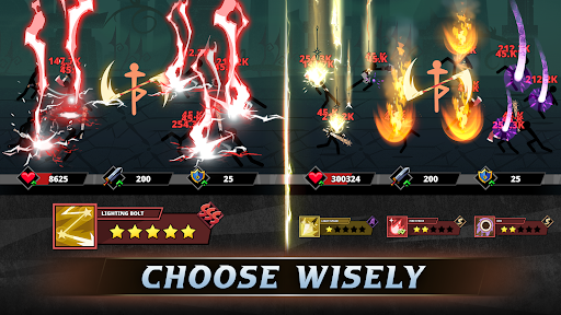 Stickman Roguelike: Epic RPG - Tangkapan Layar 2