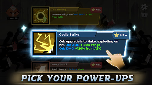 Stickman Roguelike: Epic RPG - Tangkapan Layar 6