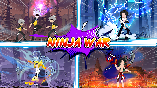 Stickman Shinobi: Ninja Fight - Tangkapan Layar 4
