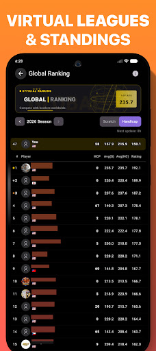 Strikemaster: Bowling Tracker - Tangkapan Layar 8