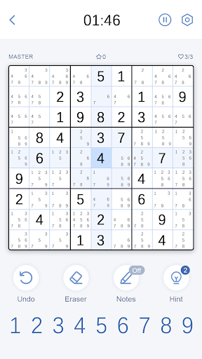 Sudoku Blast! - Tangkapan Layar 2