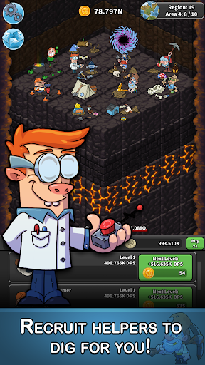 Tap Tap Dig: Idle Clicker Game - Tangkapan Layar 3