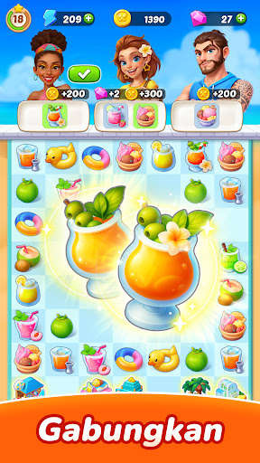 Tasty Travels: Merge Game - Tangkapan Layar 2