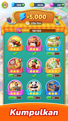Tasty Travels: Merge Game - Tangkapan Layar 6