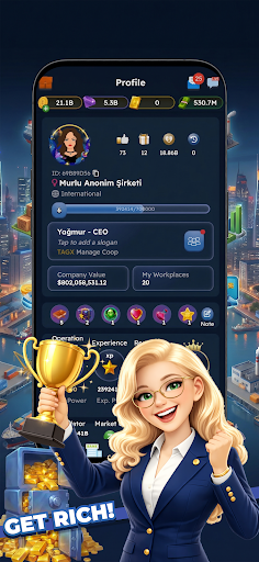 Ticarium: Business Tycoon - Tangkapan Layar 3