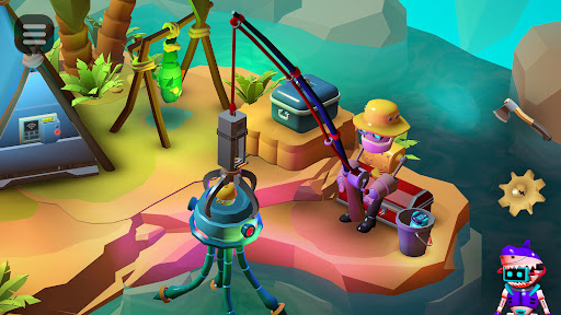 Tiny Robots: Portal Escape - Tangkapan Layar 7