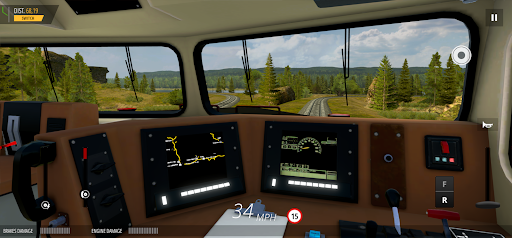 Train Simulator PRO USA - Tangkapan Layar 7