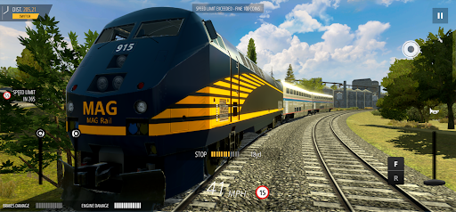 Train Simulator PRO USA - Tangkapan Layar 8