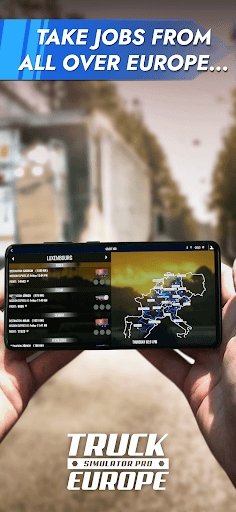 Truck Simulator PRO Europe - Tangkapan Layar 3