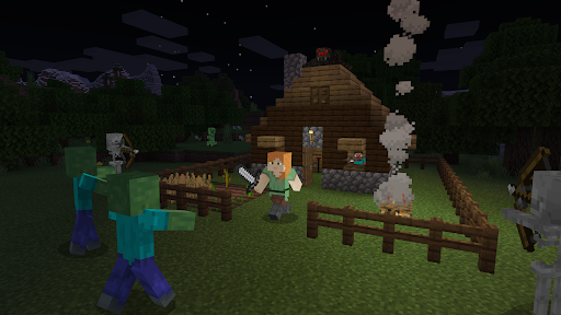 Uji Coba Minecraft - Tangkapan Layar 3