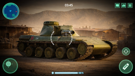 War Machines：Tanks Battle Game - Tangkapan Layar 2