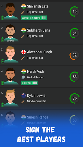 Wicket Cricket Manager - Tangkapan Layar 2