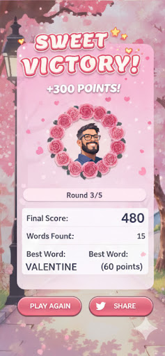 Word Wars - Word Game - Tangkapan Layar 2