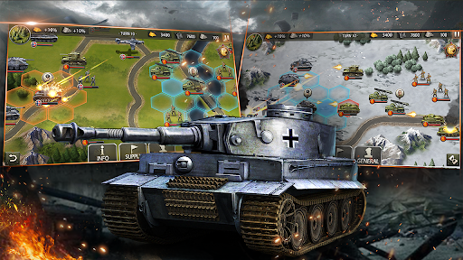 World War 2: WW2 Strategy Game - Tangkapan Layar 3
