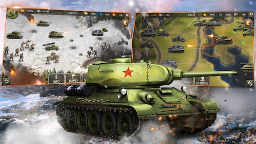 World War 2: WW2 Strategy Game - Tangkapan Layar 4