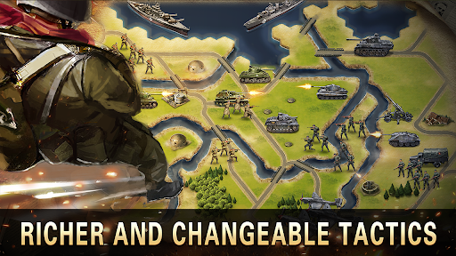 World War 2: WW2 Strategy Game - Tangkapan Layar 6