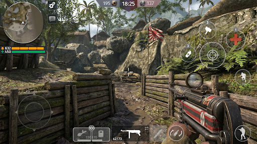 World War 2 (WW2)－Tembakan FPS - Tangkapan Layar 1
