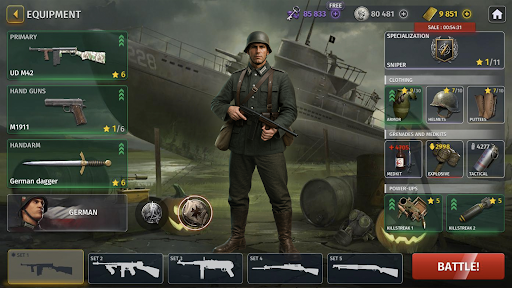 World War 2 (WW2)－Tembakan FPS - Tangkapan Layar 2