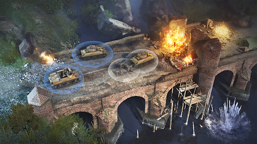 World War Armies: WW2 PvP RTS - Tangkapan Layar 3