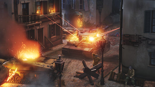 World War Armies: WW2 PvP RTS - Tangkapan Layar 4