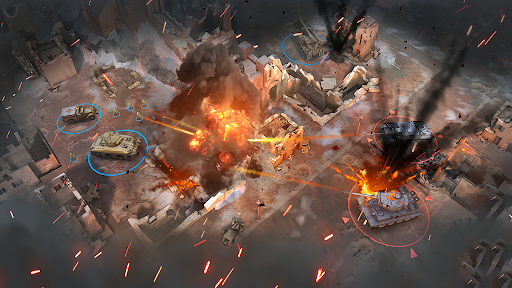 World War Armies: WW2 PvP RTS - Tangkapan Layar 6